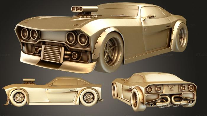 Vehicles (Cyberpunk 2077, CARS_1235) 3D models for cnc